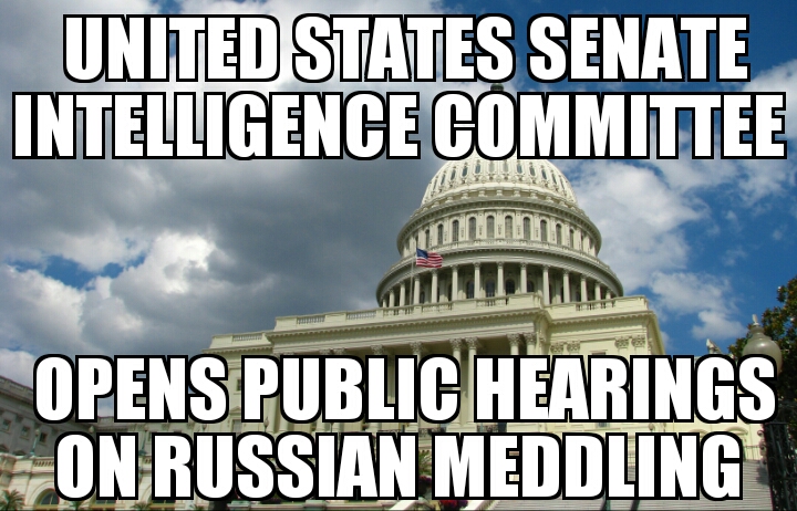 U.S. Senate intel committee opens Russia hearings