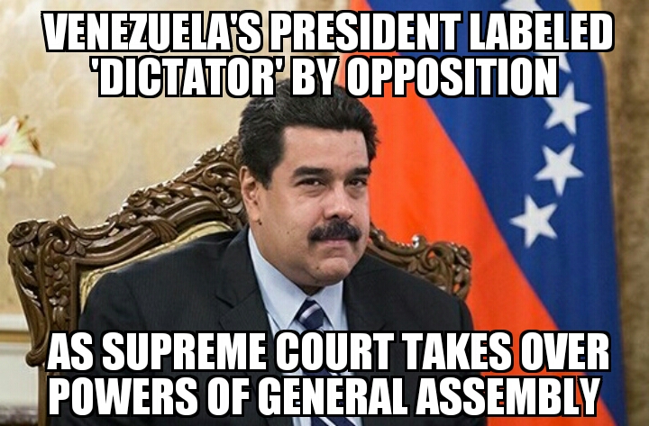 Venezuela’s Nicolás Maduro labeled dictator 