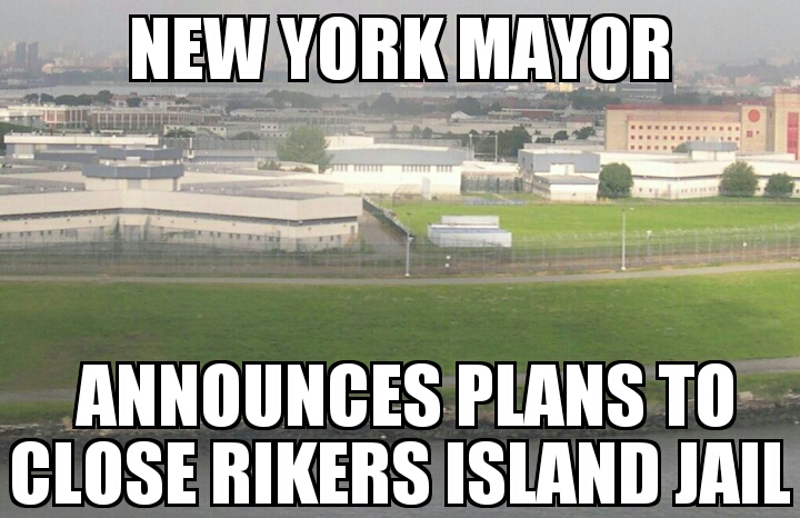 Bill Diblassio Rikers Island 