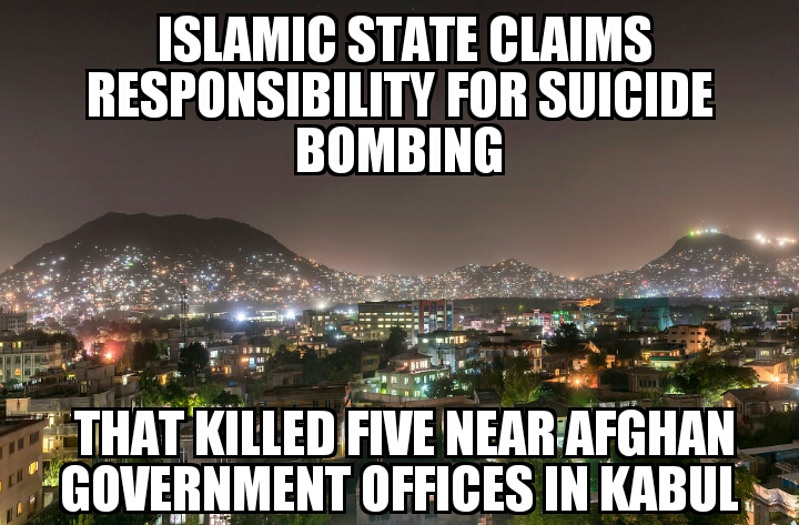 Islamic State claims Kabul bombing