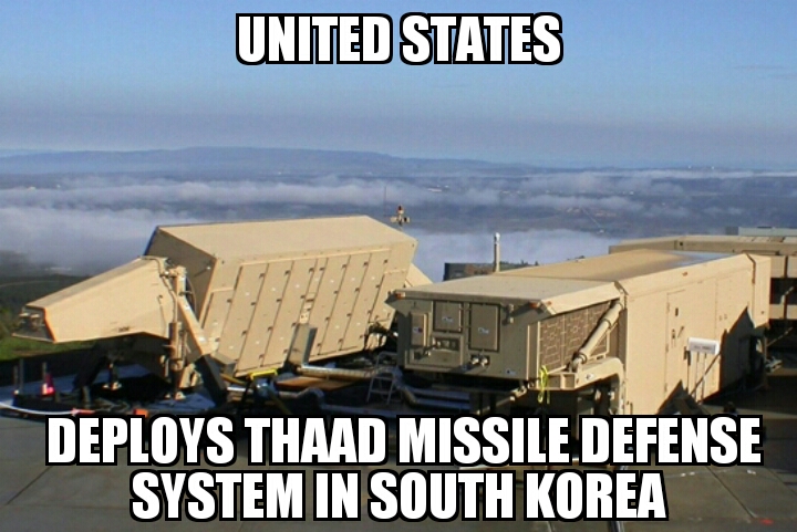 U.S. deploys THAAD in South Korea