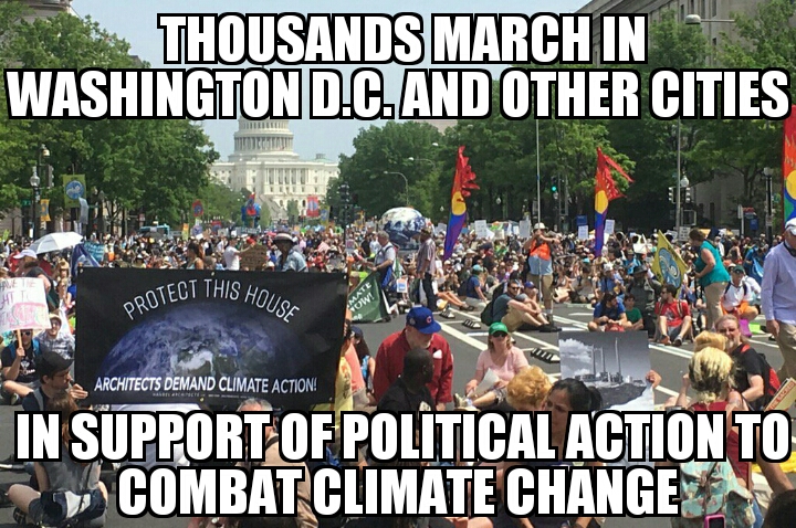 Thousands attend People’s Climate March