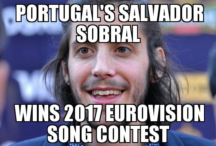 Salvador Sobral wins Eurovision 2017