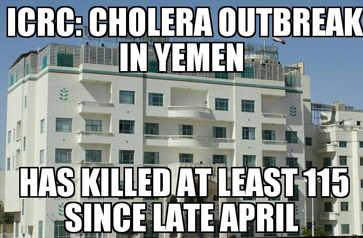 Yemen cholera outbreak kills at least 115