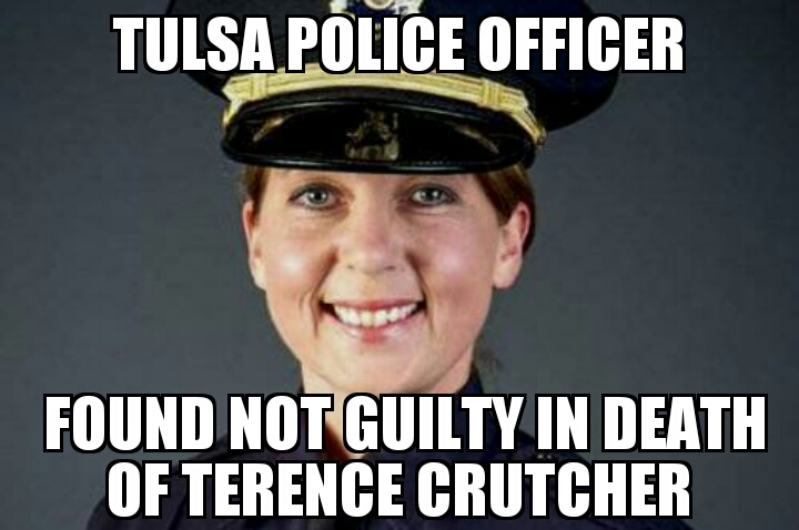 Tulsa officer not guilty in Terence Crutcher shooting