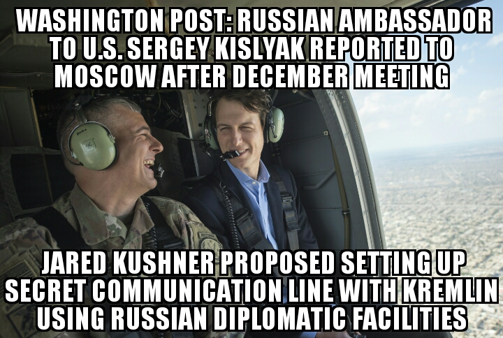 Kushner proposed secret line with Kremlin