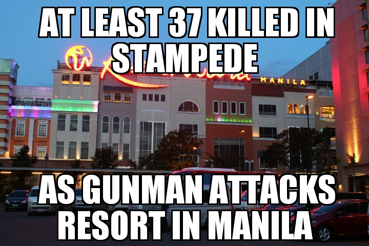 37 killed in Manila attack 
