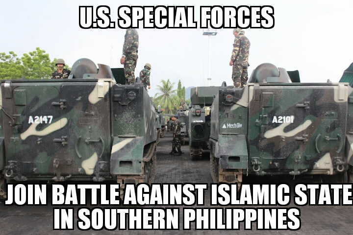 US special forces join Islamic State battle in Marawi