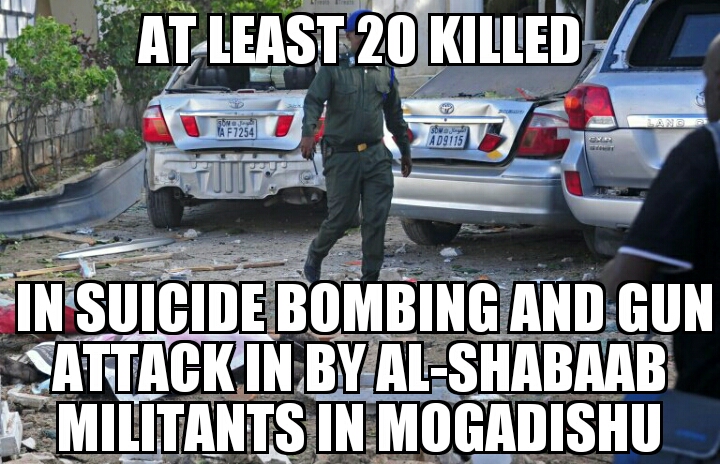 al-Shabaab attacks Mogadishu restaurant