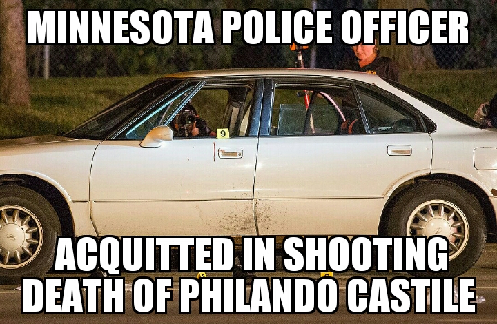 Officer acquitted in Philando Castile shooting 