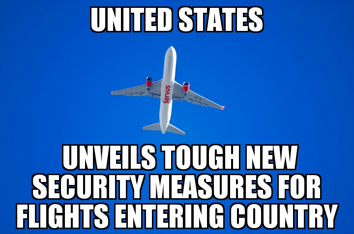 U.S. unveils new flight security measures 