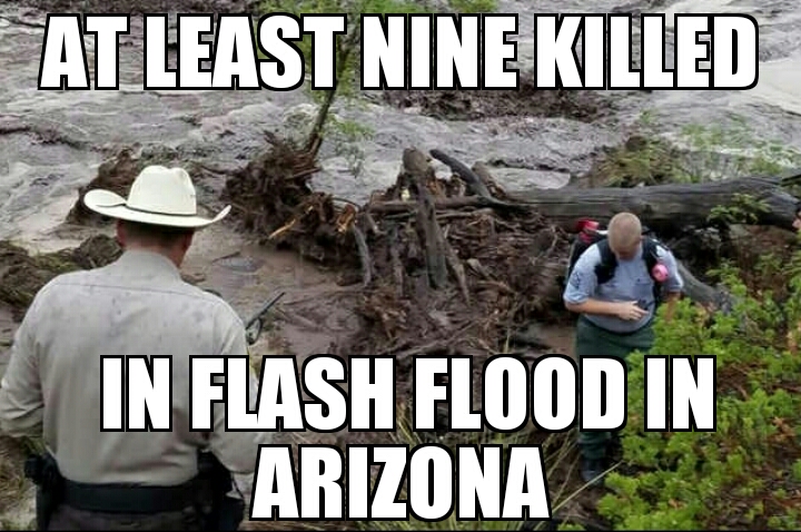 Arizona flash flood