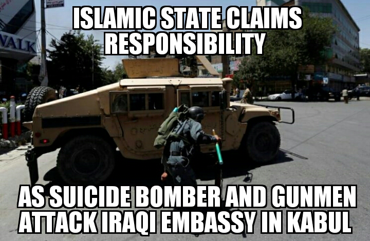 Islamic State claims kabul attack 