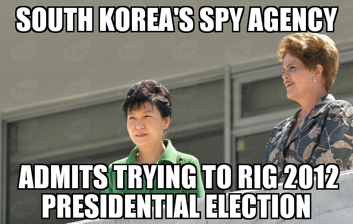 South Korea spy agency admits trying to rig election