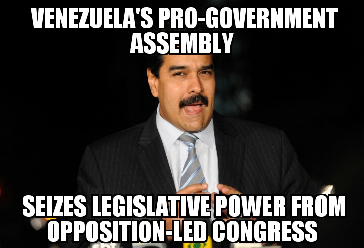 Venezuela assembly seizes power