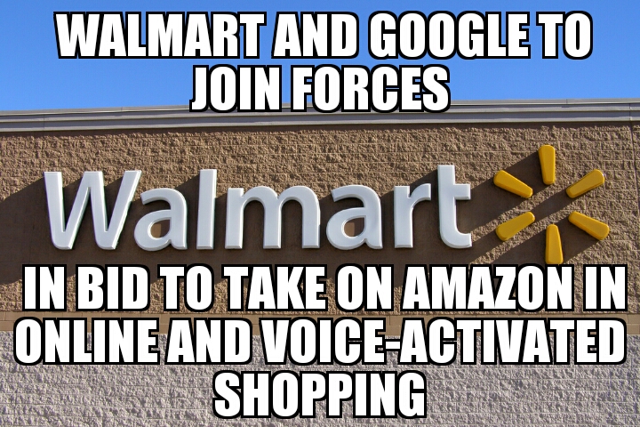 Walmart and Google team to take on Amazon 