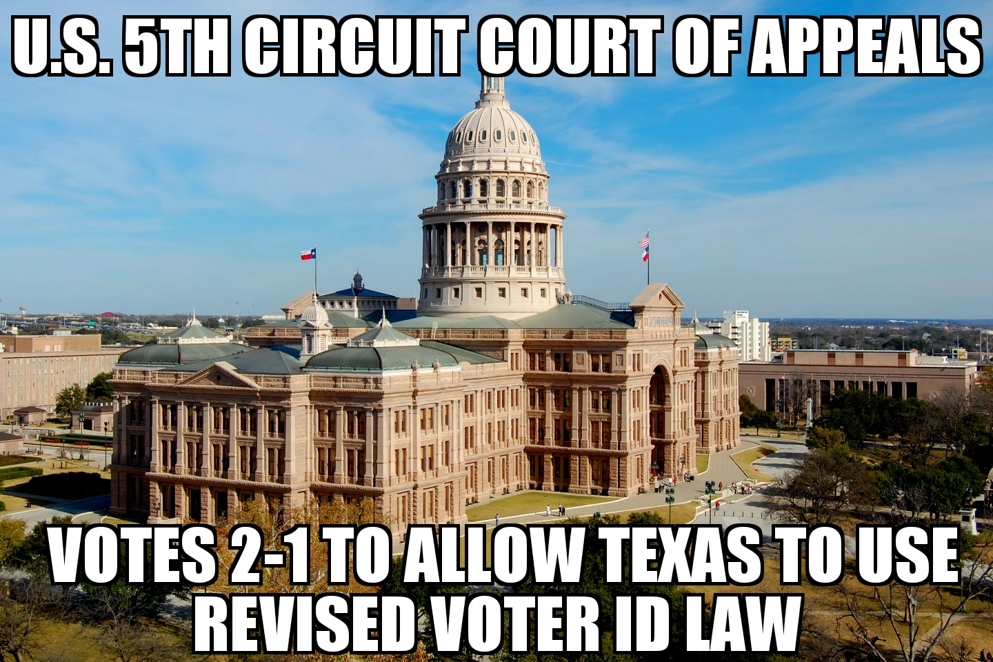 Appeals court allows Texas voter ID law