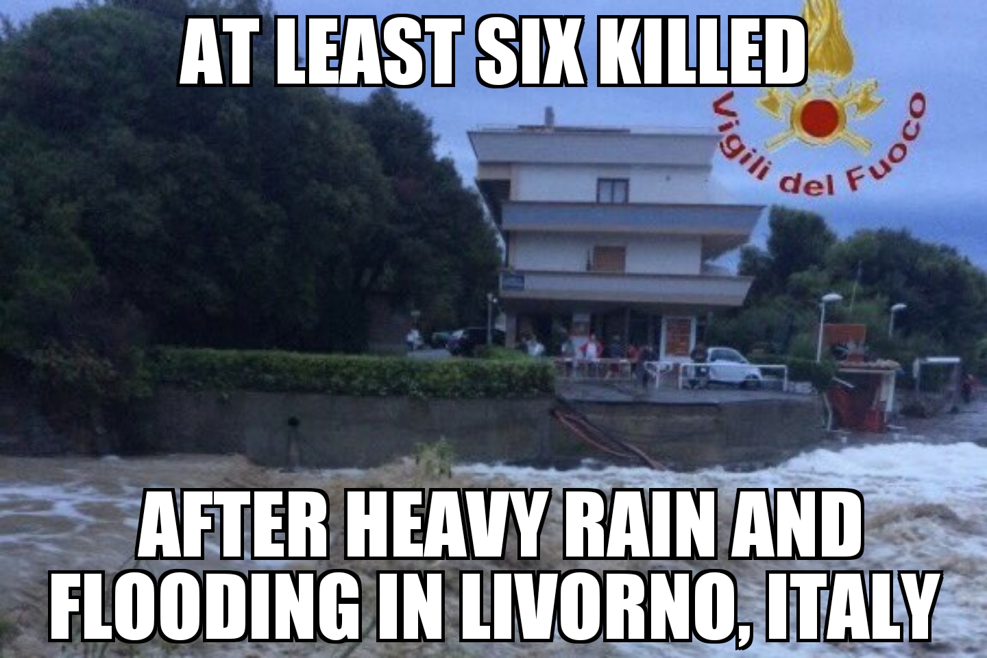 Floods kill six in Livorno, Italy