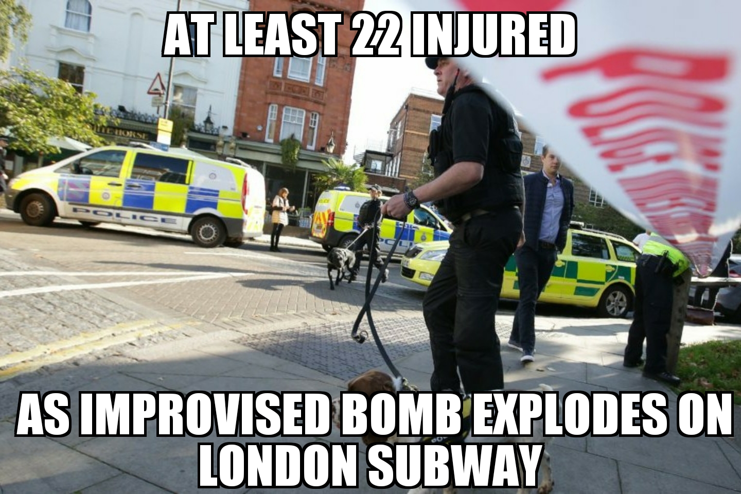 London subway bombing