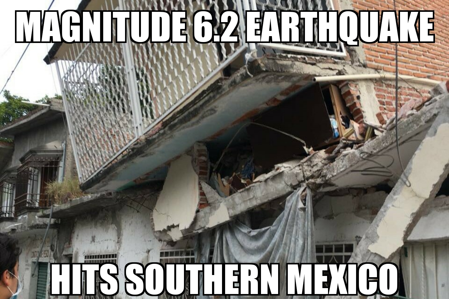 Earthquake hits southern Mexico