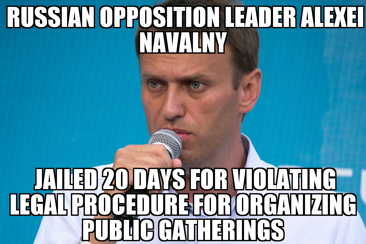 Alexei Navalny jailed