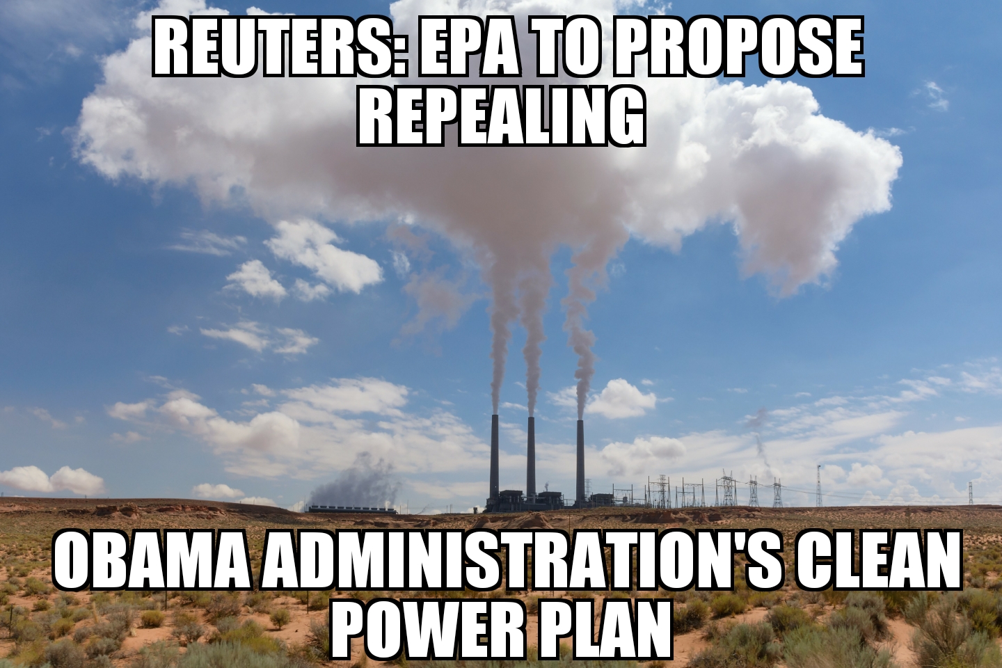 EPA to propose Clean Power Plan repeal