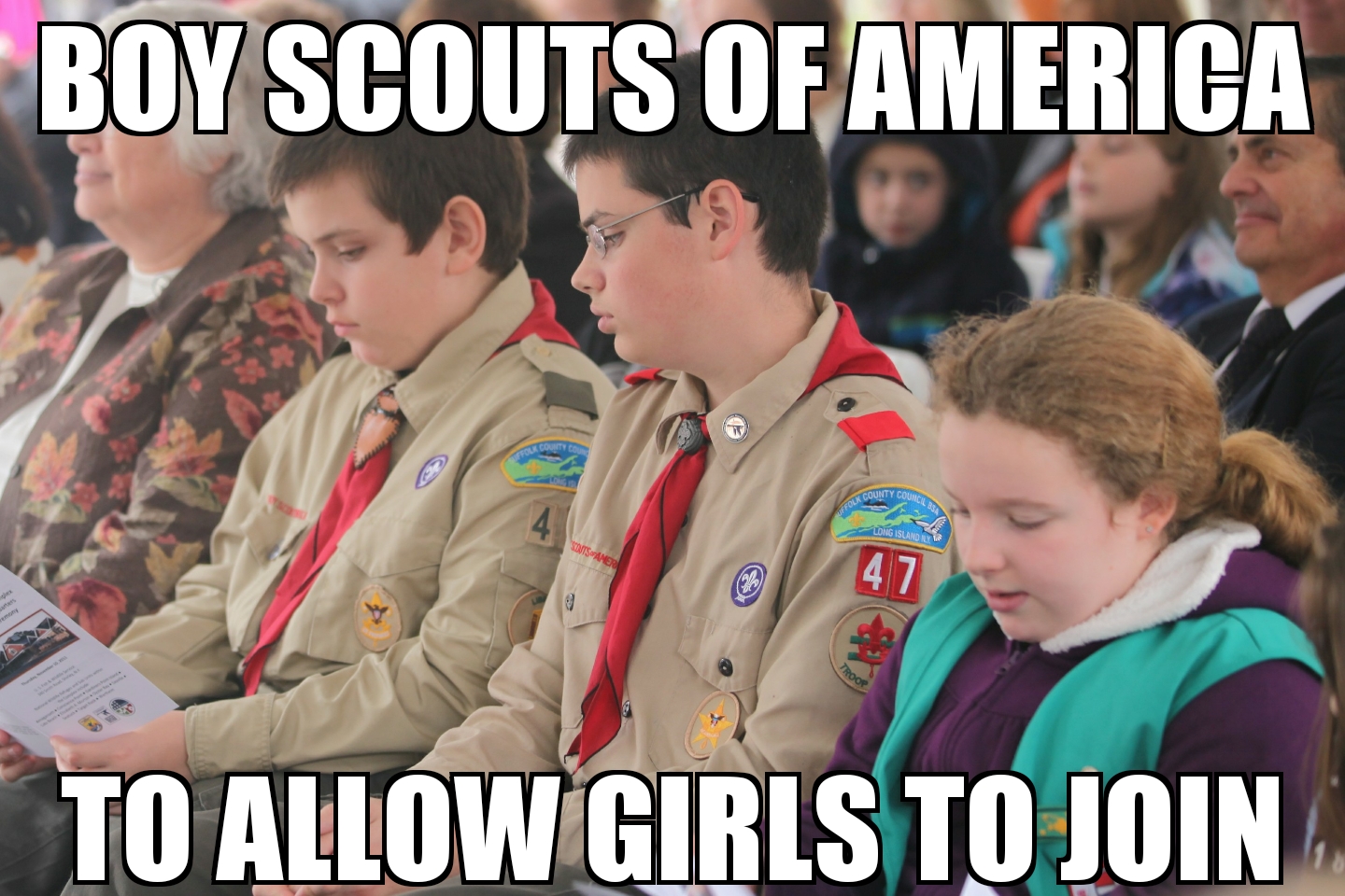 Boy Scouts to allow girls to join