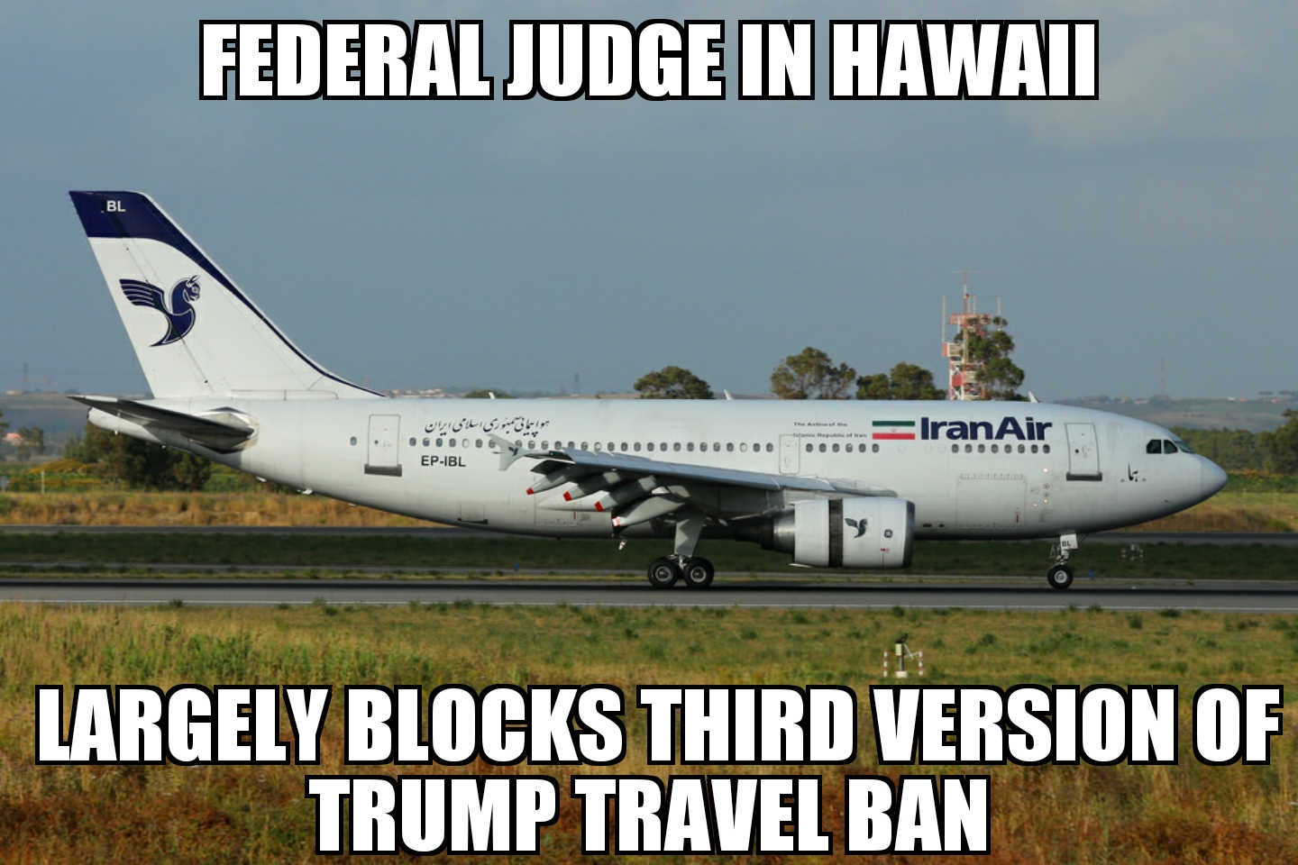 Judge blocks third Trump travel ban