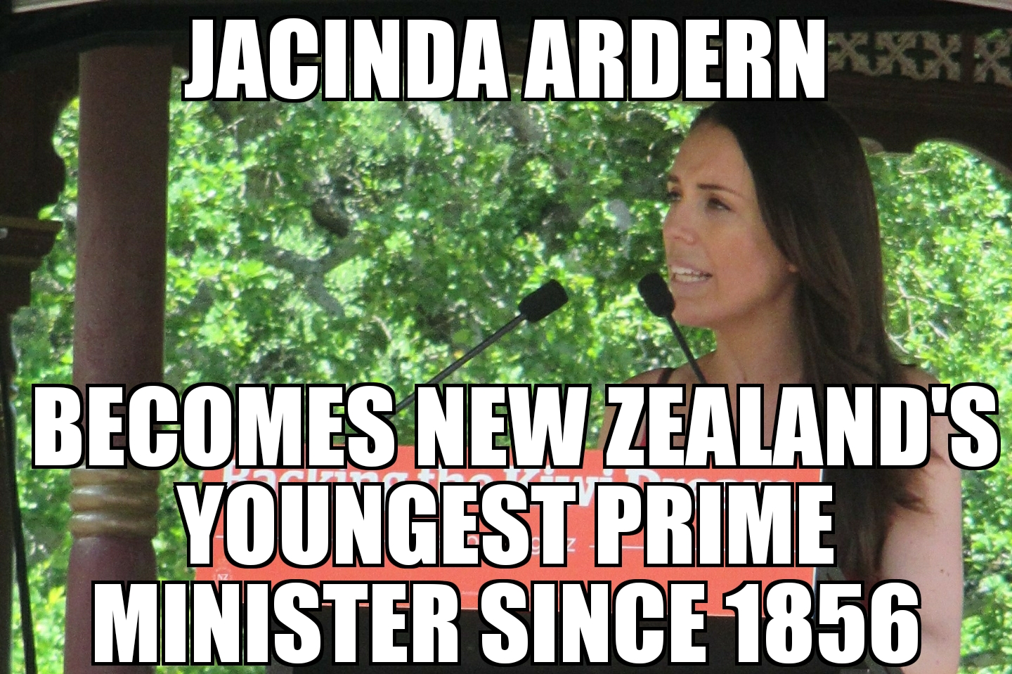 Jacinda Ardern becomes New Zealand P.M.