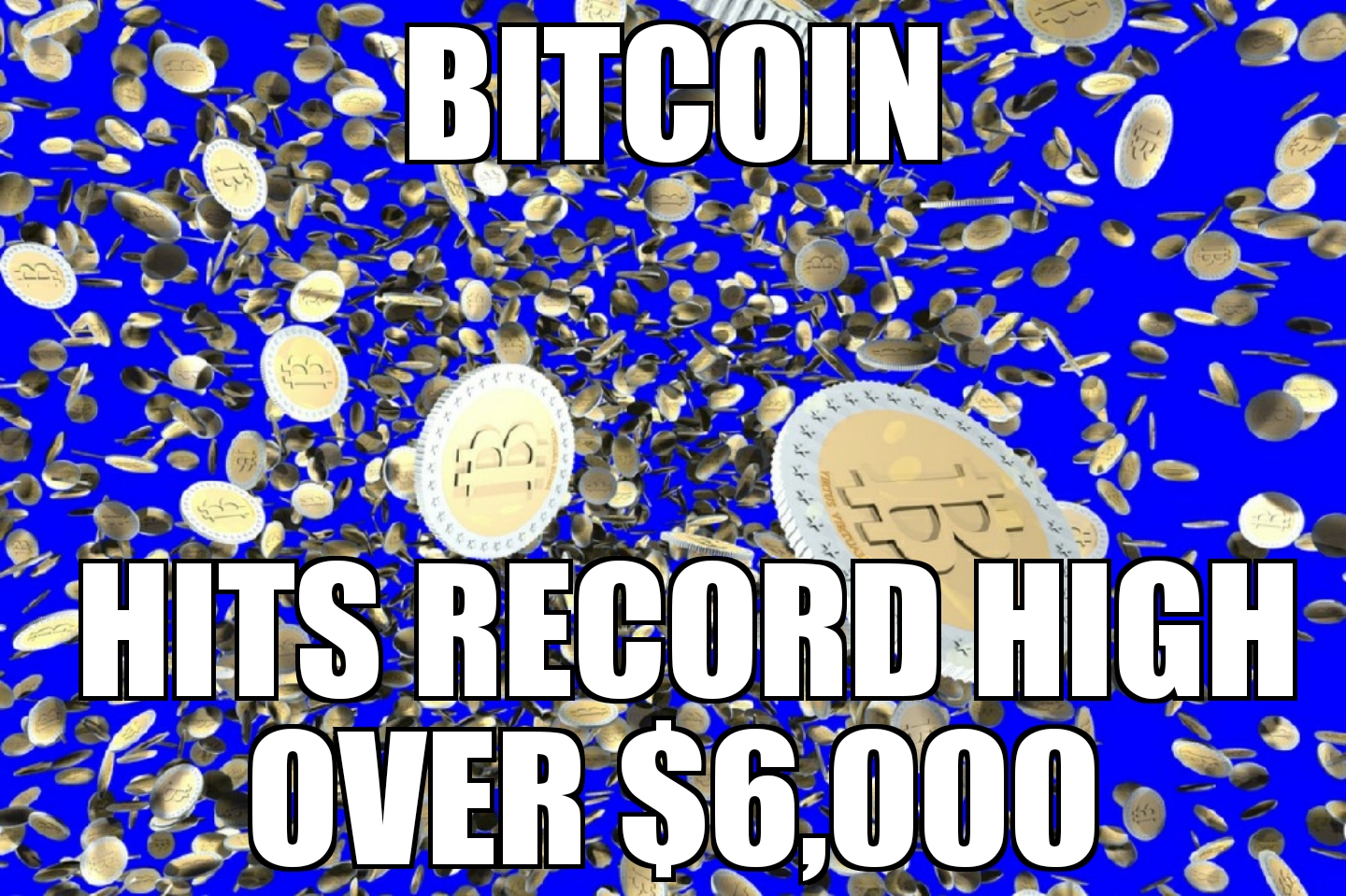 Bitcoin hits $6,000