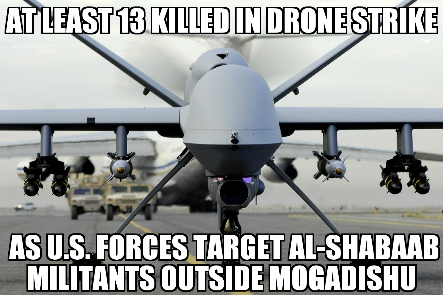 U.S. drone strike outside Mogadishu