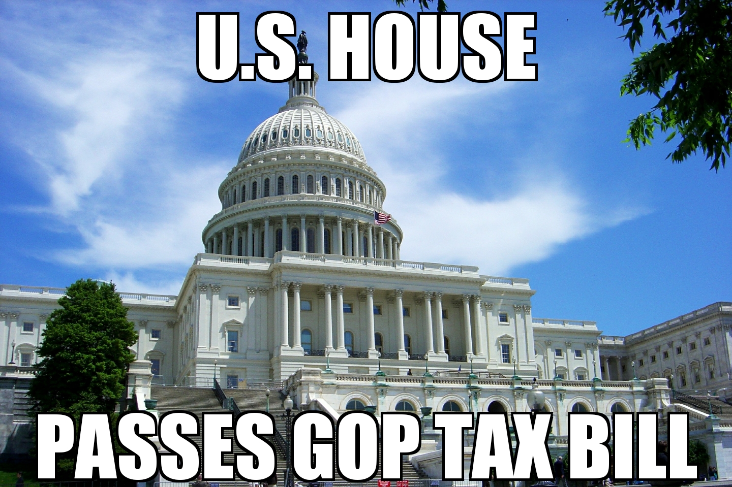 House passes tax bill