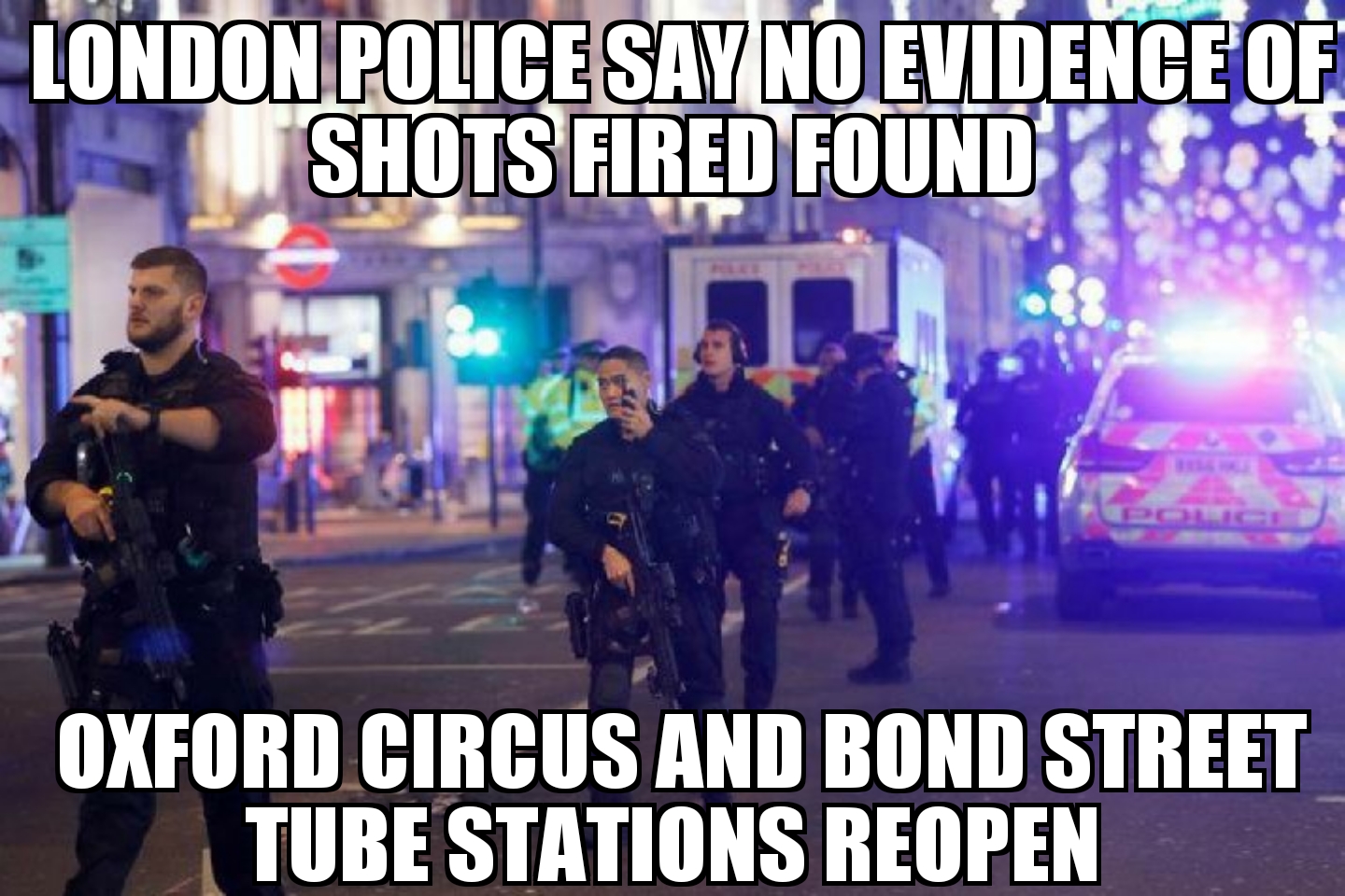 London police respond to ‘terror incident’