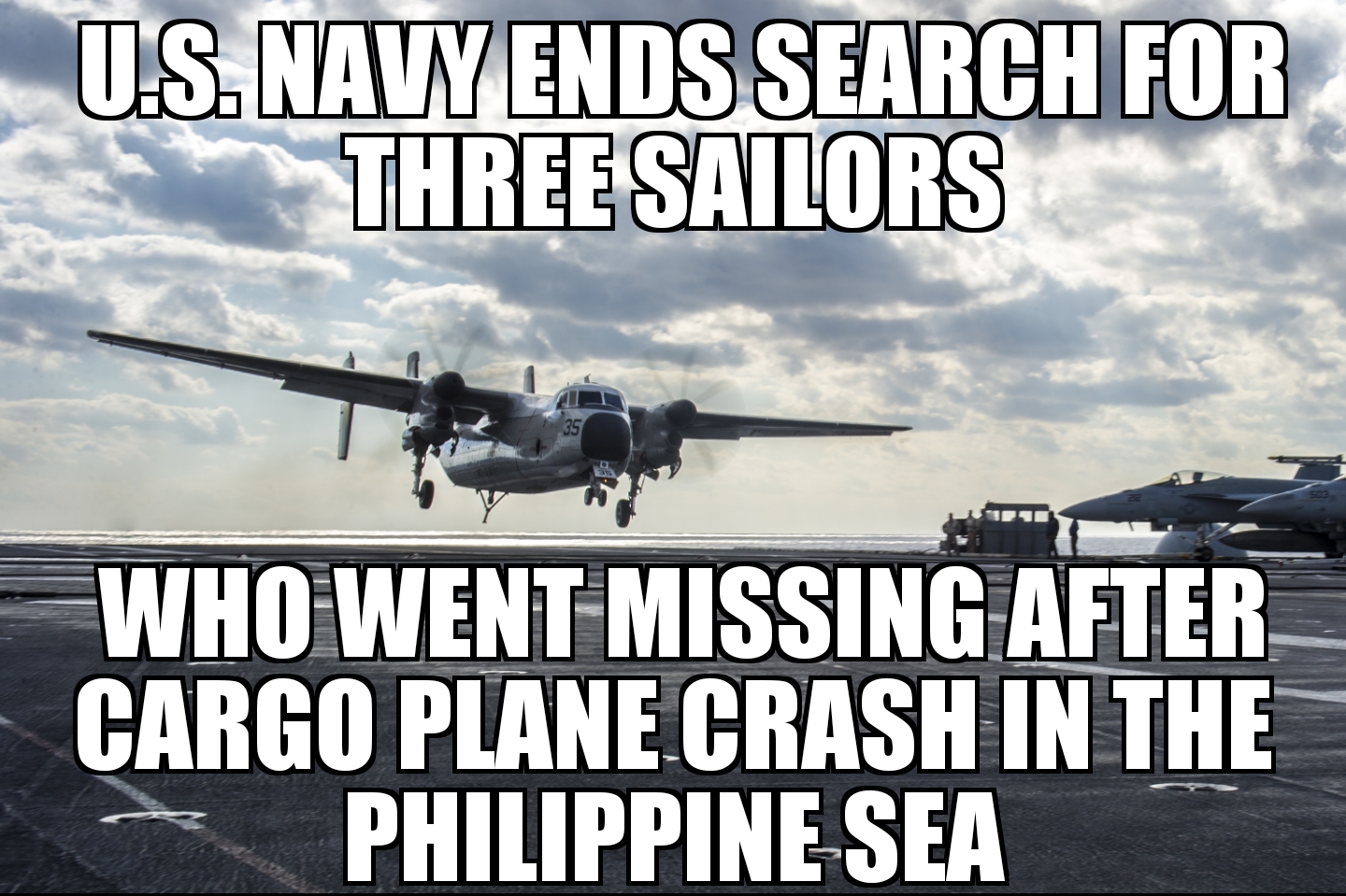 Navy ends search for missing sailors