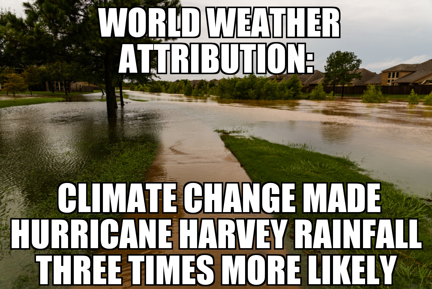Climate change made Hurricane Harvey rain more likely