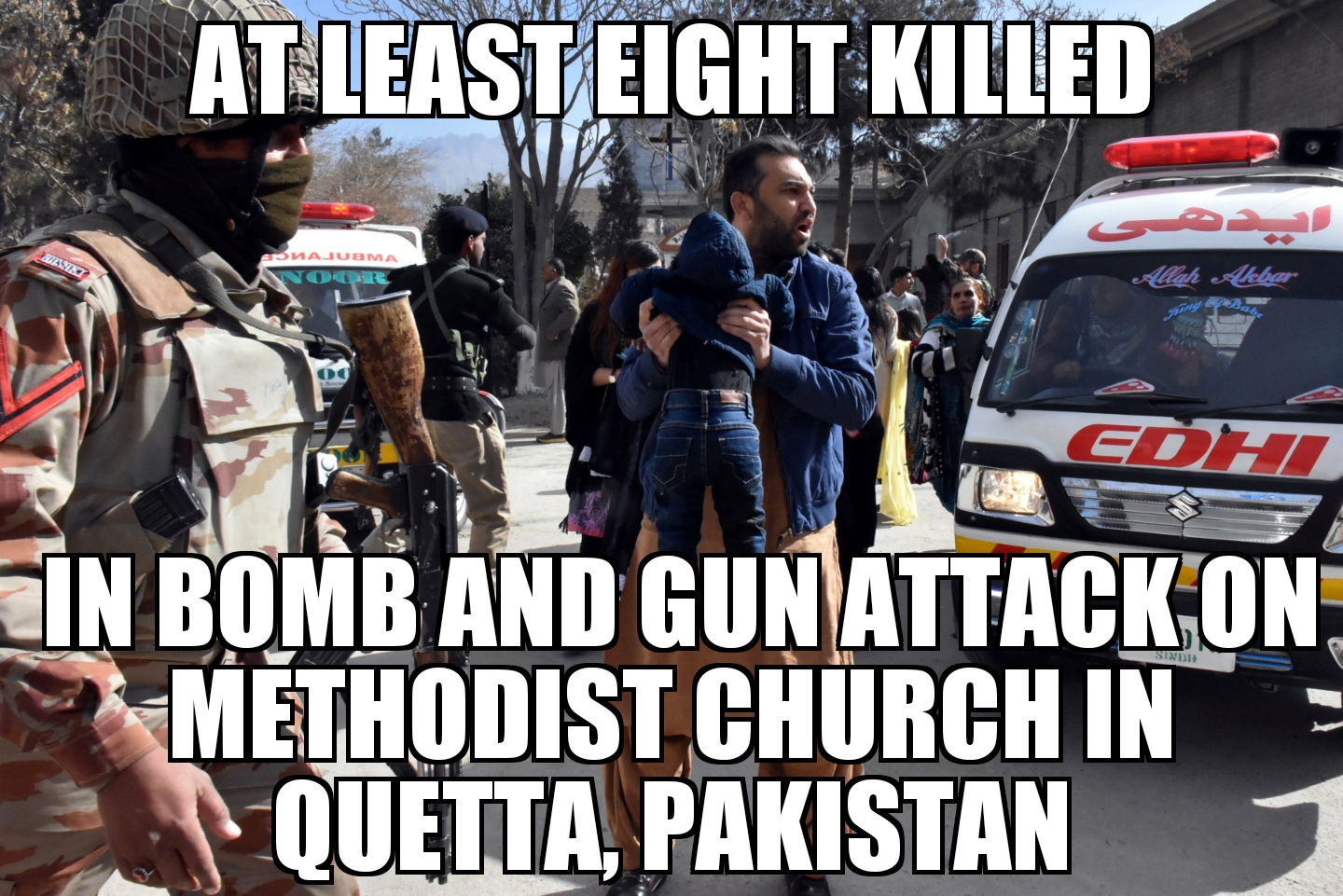 Quetta church attack