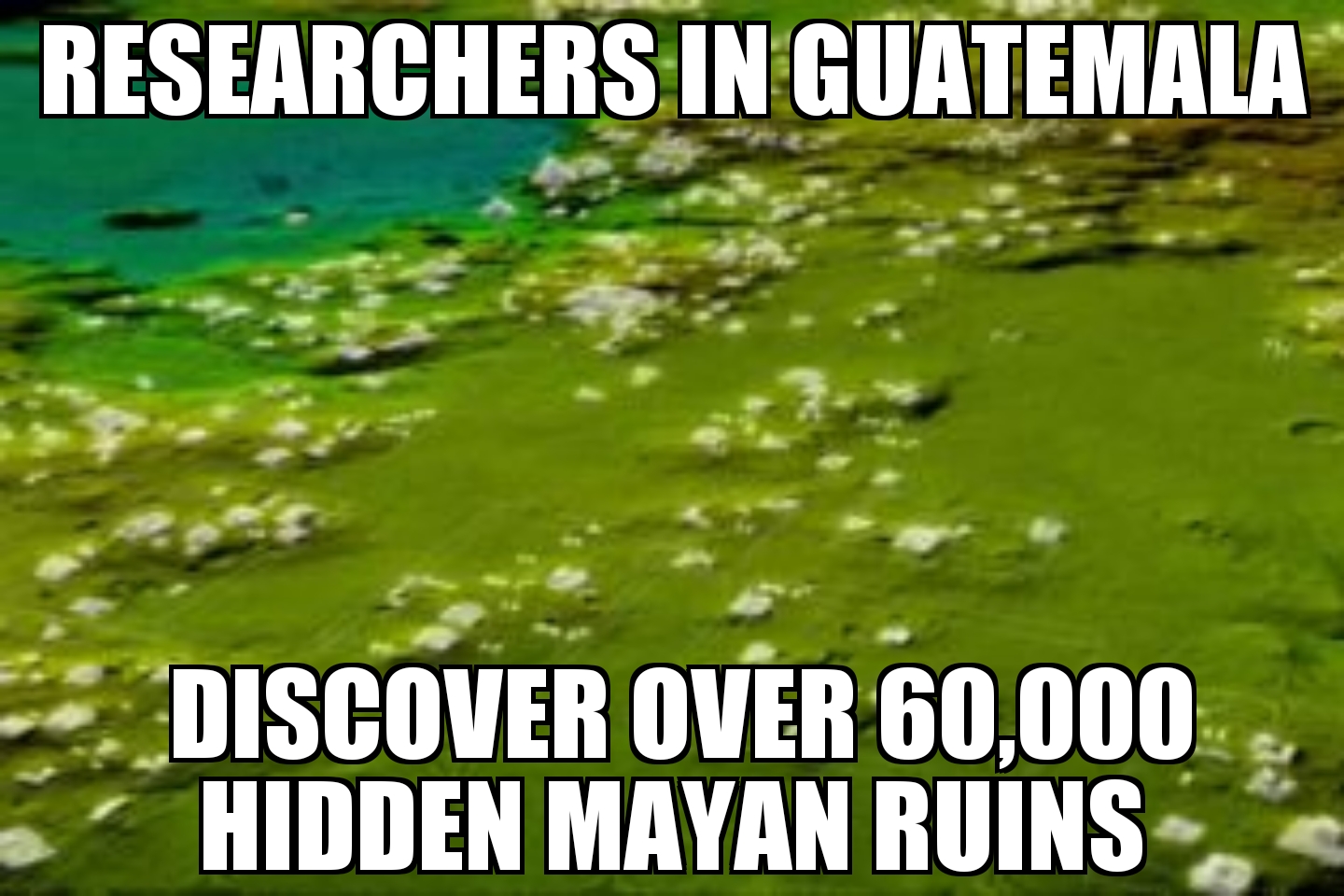 Hidden Mayan ruins uncovered