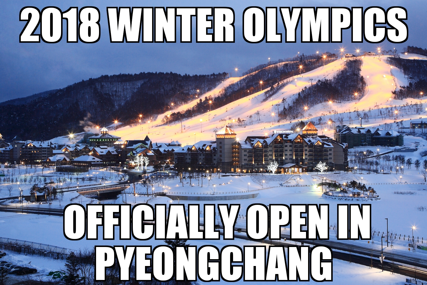 Winter Olympics open