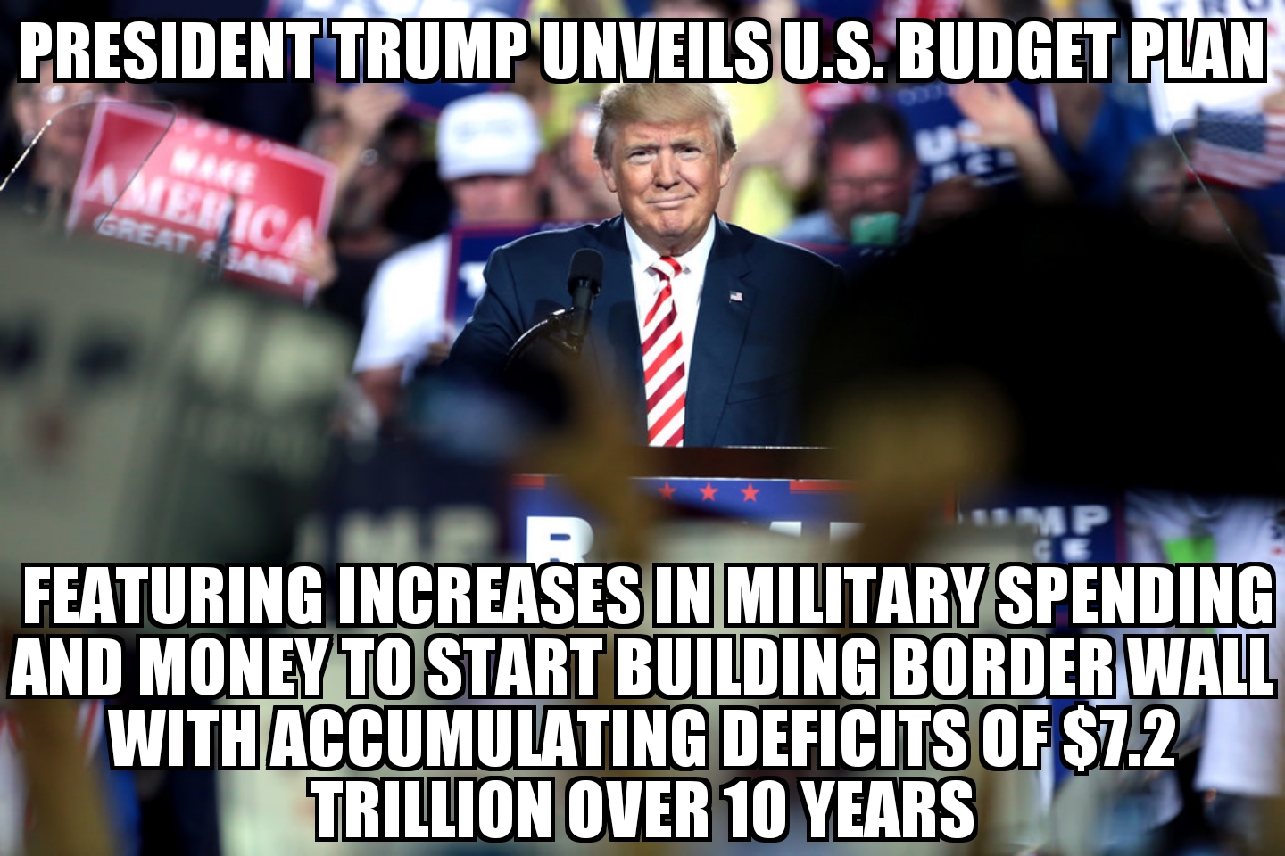 Trump unveils budget plan