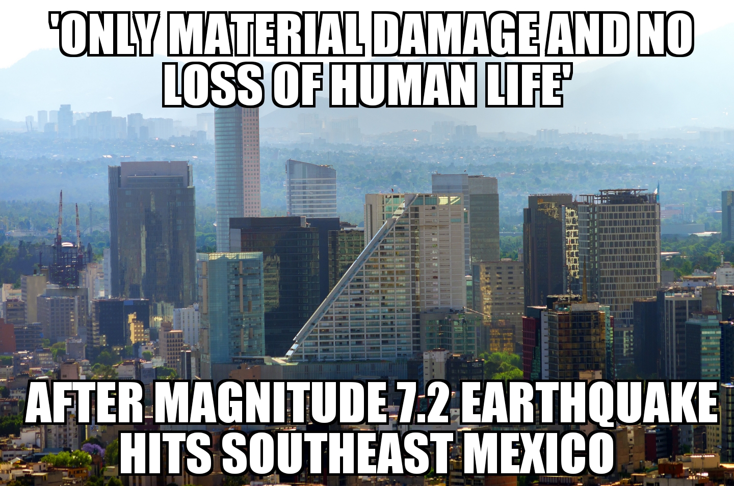 Earthquake hits southeast Mexico