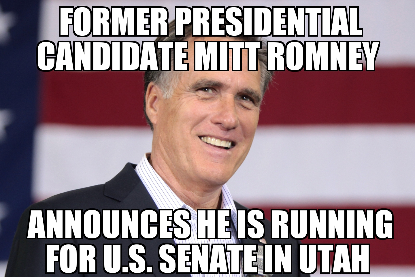 Mitt Romney to run for U.S. Senate in Utah