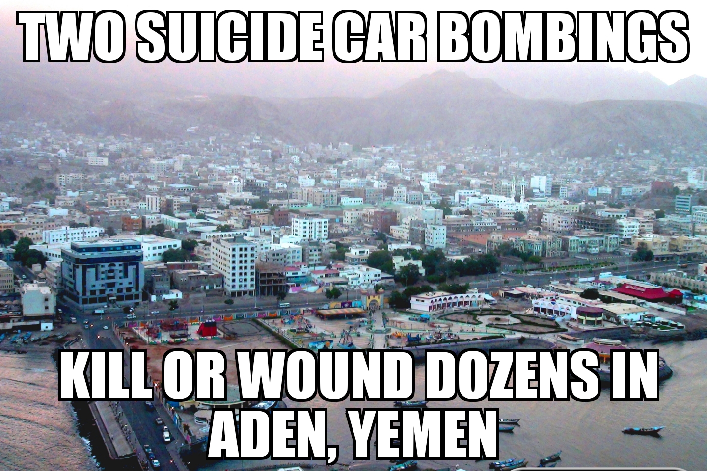 Aden suicide car bombings