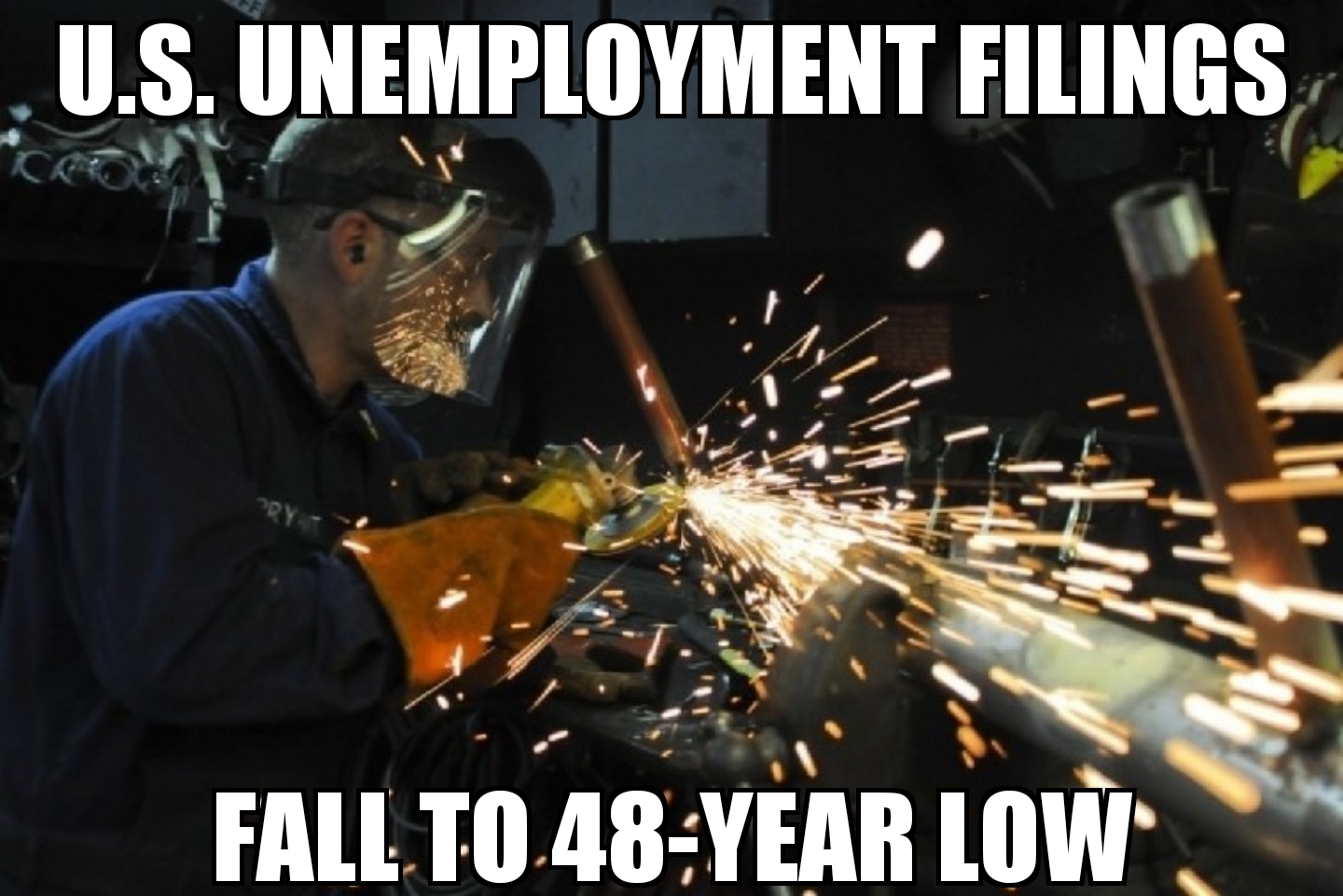 U.S. unemployment 48-year low