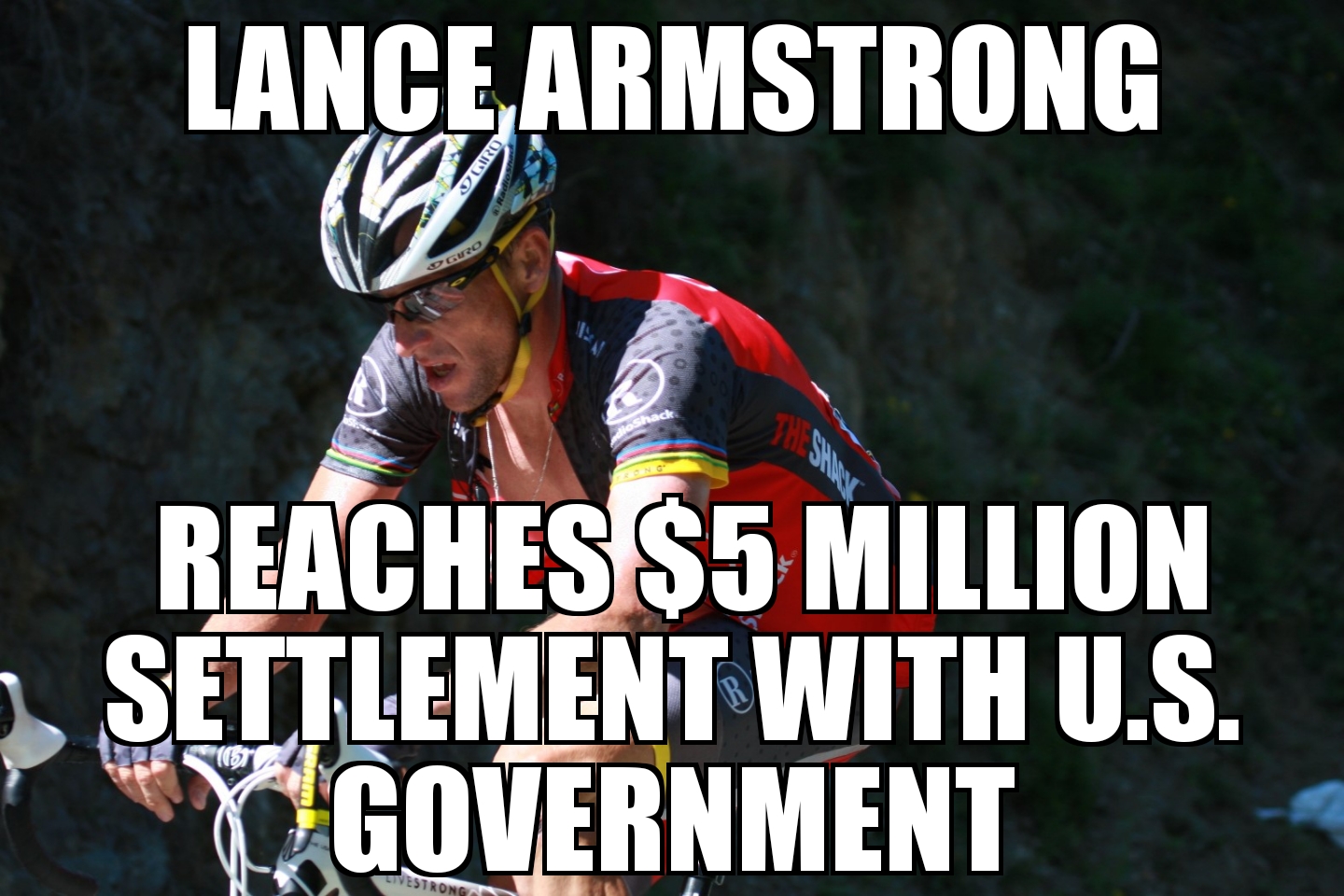 Lance Armstrong settles with U.S. government