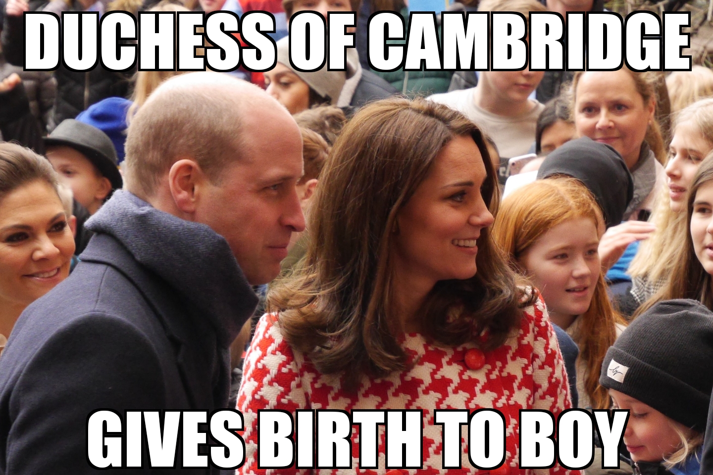 Duchess of Cambridge gives birth