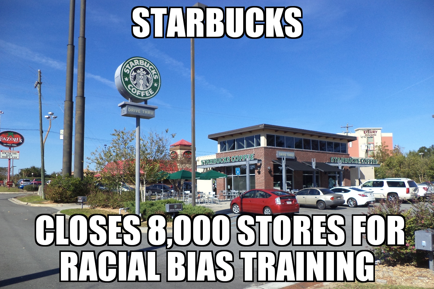 8,000 Starbucks close for racial bias training