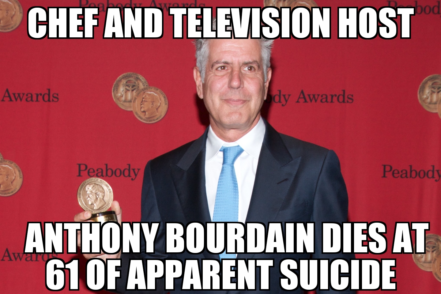 Anthony Bourdain dies