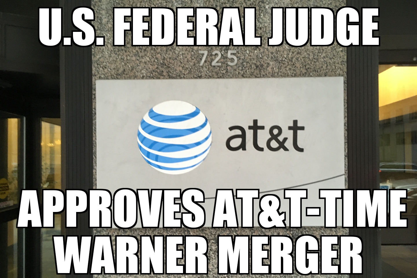 Judge approves AT&T-Time Warner merger