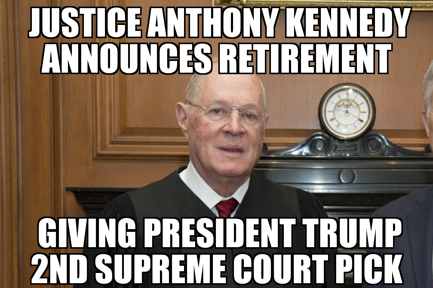 Anthony Kennedy announces retirement