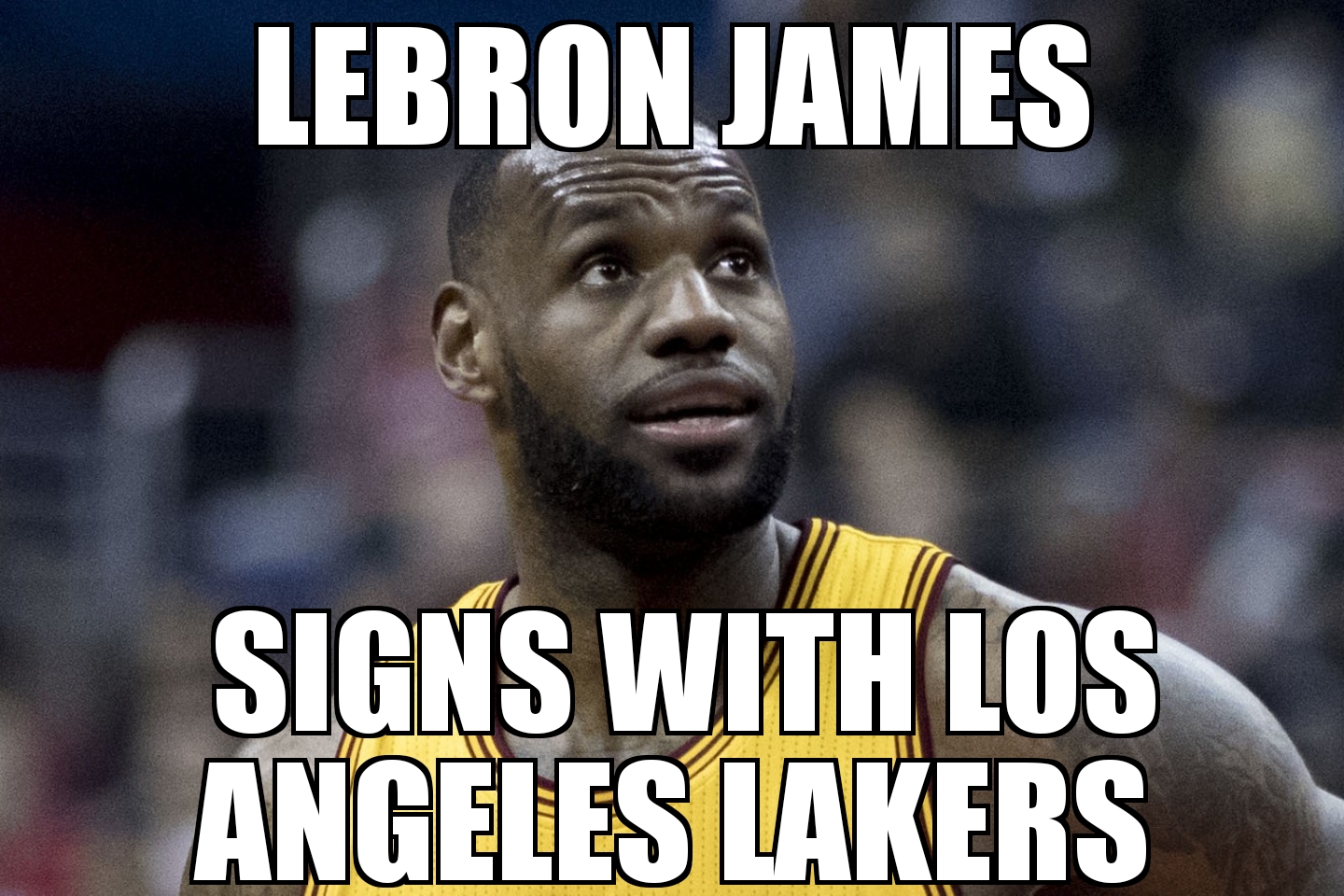 LeBron joins Lakers